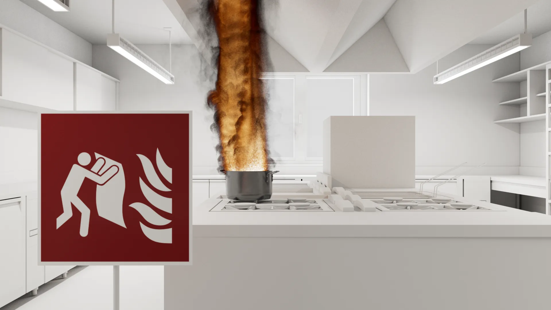 Brandschutzzeichen löschdecke