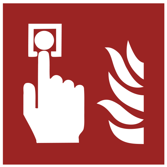 Brandschutzzeichen Brandmelder