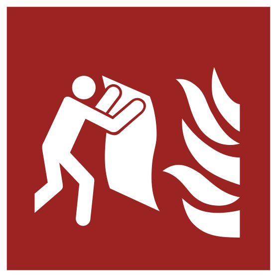 Brandschutzzeichen Löschdecke