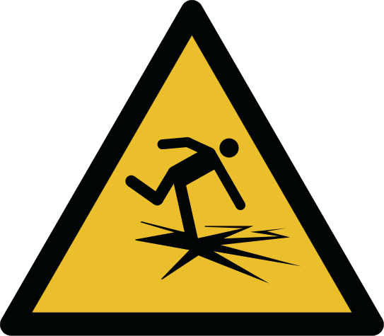 Warnung vor dünnem Eis