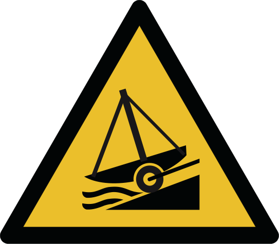 Warnung vor Slipanlage