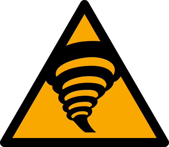 Warnung vor Tornadogebiet